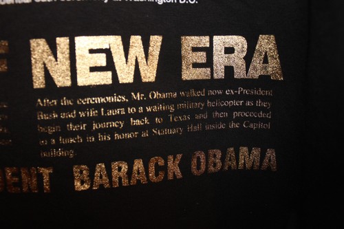 President Barack Obama "The Washington Post Extra Headline" 3X - T-Shirt  - Picture 5 of 5