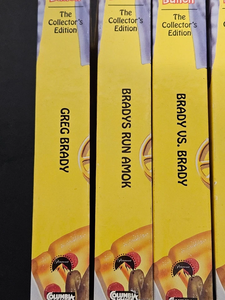 Vintage Brady Bunch Vhs 6 Tapes 24 Episodes in Box w/defect Foto 2 de 4