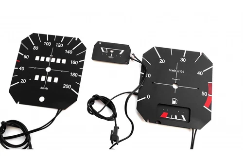 Volkswagen Golf MK1 Plasma Speedometer Glow Gauges Speedometer Discs Glow Gauge Plas