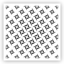 Pattern 19 Stencil - Choose a Size - Laser-Cut Reusable Plastic