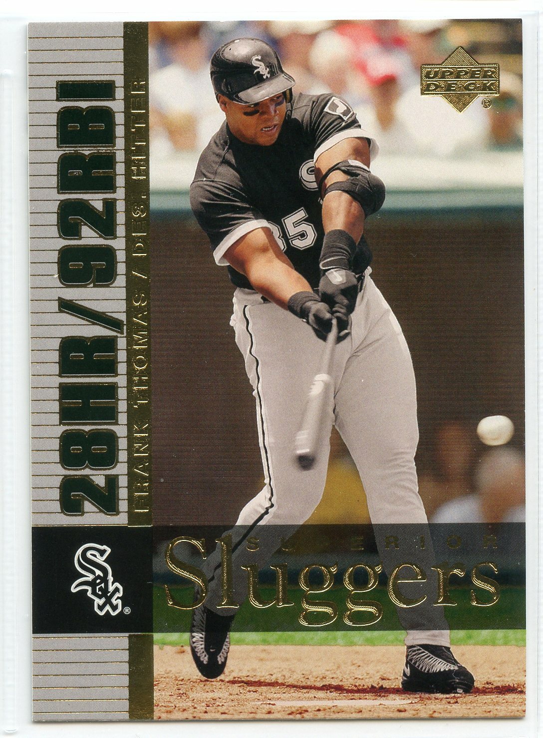 2003 Upper Deck Superior Sluggers - #S17 - Frank Thomas - Chicago White Sox