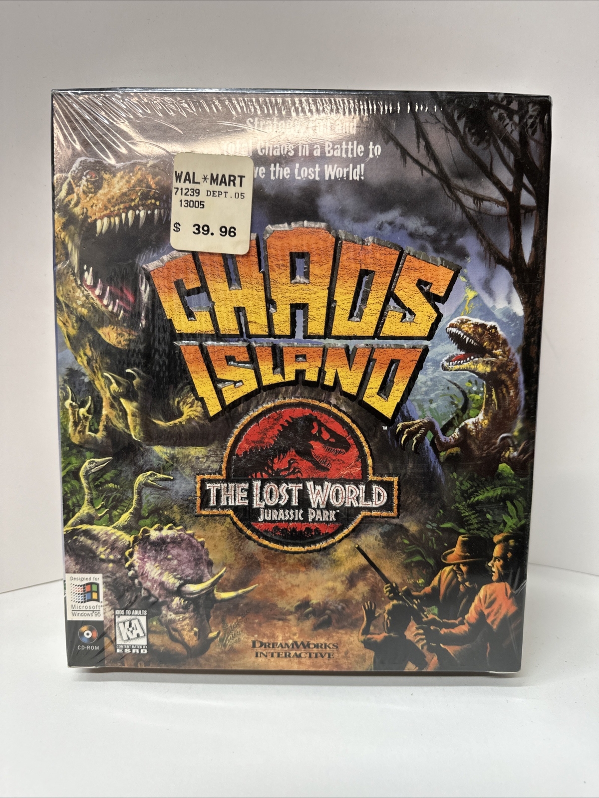 Lost World: Jurassic Park -- Chaos Island (PC, 1997) For Sale.
