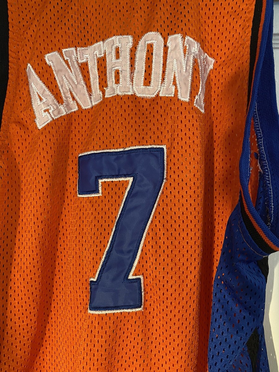 New York Knicks 7 Anthony Michelle & Ness Hardwood Classic