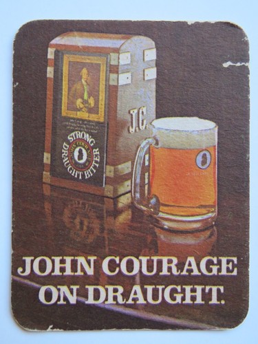 Vintage Bière BAR Pub Dessous ~ Ancre Brewhouse John Courage Fort ...
