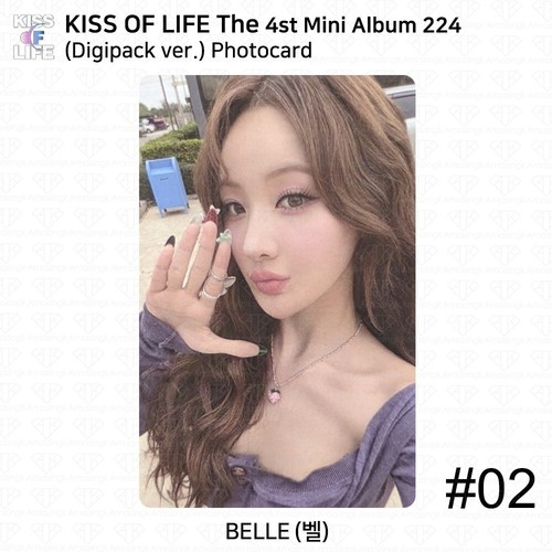 KISS OF LIFE 4th Mini Album 224 Magazine Keychain Digipack Official Photocard - Picture 62 of 63