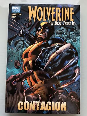 Wolverine -The Best There Is Book - Contagion - Marvel Hardcover Free Postage