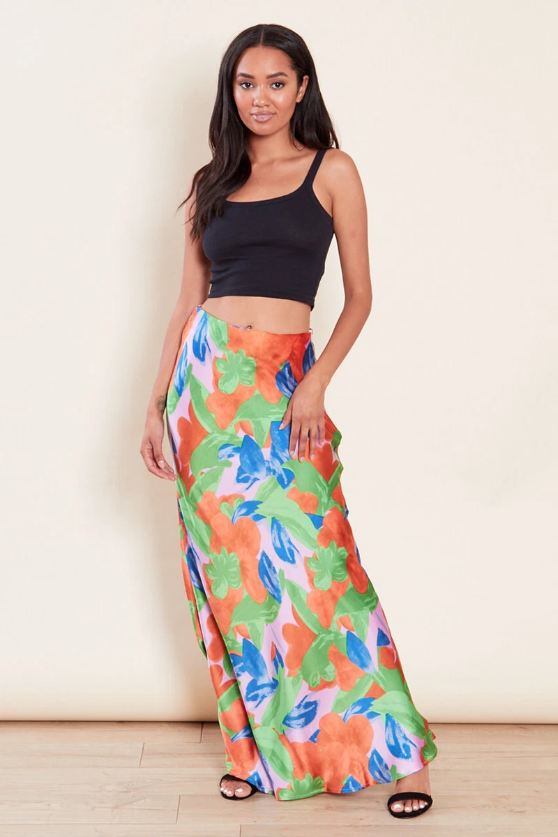 Ladies long skirt deals