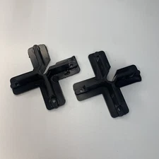 Set of 2 Uturn U Turn Bulk Candy Vending Machine Parts ~ Canister Supports Cross