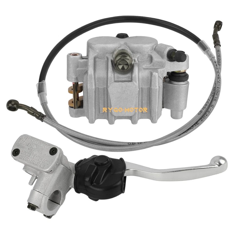 Front Brake Caliper Master Cylinder Hose Assembly for Honda CRF450R 2004-2020 - Image 2 of 4