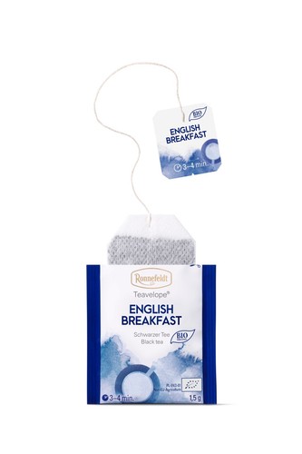 Ronnefeldt Teavelope® English Breakfast tea (BIO) (25 Black Tea Bags) Organic. - Picture 2 of 3
