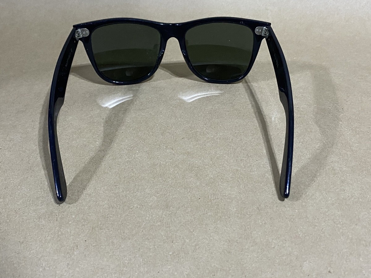 Vintage Ray-Ban L1724 Wayfarer II B&L Black Sunglasses Xnas | eBay