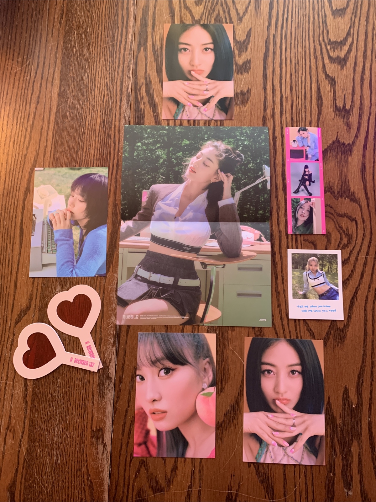 Twice Between 1&2 11th Mini Album Photcards & Poster