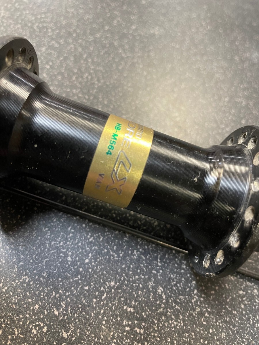 Shimano DEORE LX フロントハブ HB-M564 36H 黒 SHIMANO DEORE LX HB-M563 Front MTB / Hybrid Bike Hub 32h