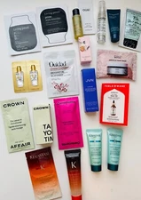 Large lot of 20 Travel Size Hair Oil, Mask, Conditioner, incl Kerastase, OUAI