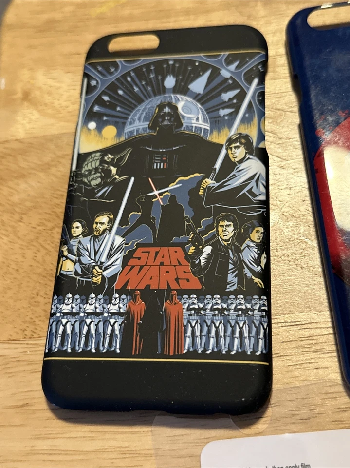 iPhone 6 6s Phone Cases Star Wars and Captain America Civil War Hard Shell Cover - Image 4 of 4