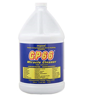 GP66 Green Miracle Cleaner Gallon Cleans Over 1000 Surface Types All-In-One Powe