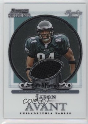 2006 Bowman Sterling Relics Jason Avant #BS-JA 1e1b
