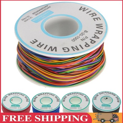250M 30AWG OK Wire Tin Plated Copper Wire Useful Electronic Wire B-30-1000 Cable