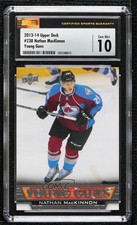 2013-14 Upper Deck Young Guns Nathan MacKinnon #238 CSG 10 Gem Mint 0l2r
