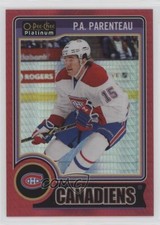2014-15 O-Pee-Chee Platinum Red Prism 37/135 PA Parenteau #59 5j8