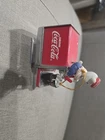 vintage 1990 Enesco Coca-Cola "Have a Coke and a Smile" soda fountain ornament.