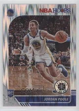 2019-20 Panini NBA Hoops Premium Stock Flash Prizm Jordan Poole #223 Rookie RC