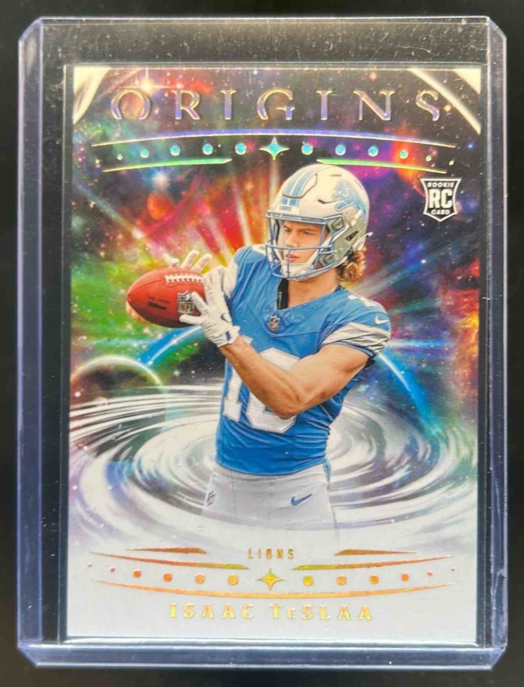 2025 Origins Isaac TeSlaa Rookie RC #118 Lions