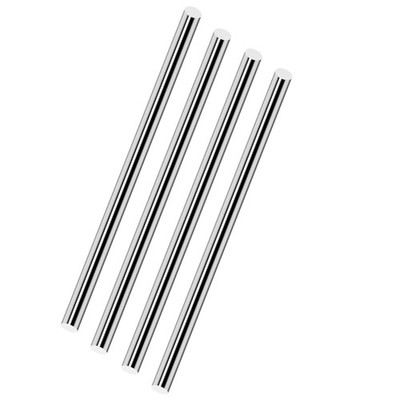 4Pcs 406mm(16'') Length 10mm(0.3937'') Diameter Stainless Steel Rod,3/8''(0.375''...