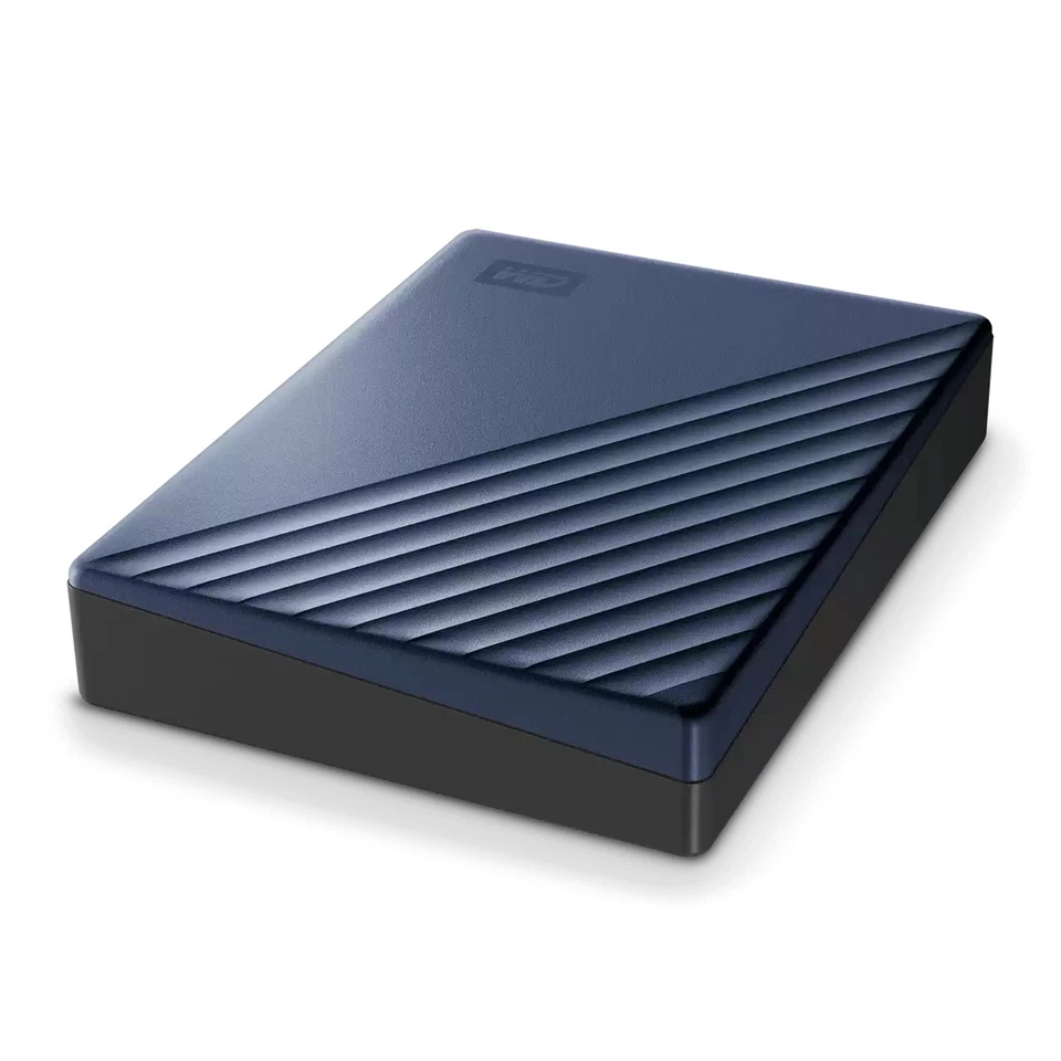 NEW Western Digital My Passport Ultra 4TB 2.5" External Hard Drive - Blue - Image 4 of 4