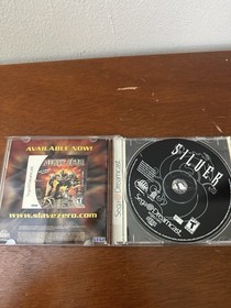 SILVER Sega Dreamcast Game Complete CIB Tested Very Good Condition