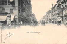 ALLEMAGNE KARLSRUHE DIE KAISERSTRASSE