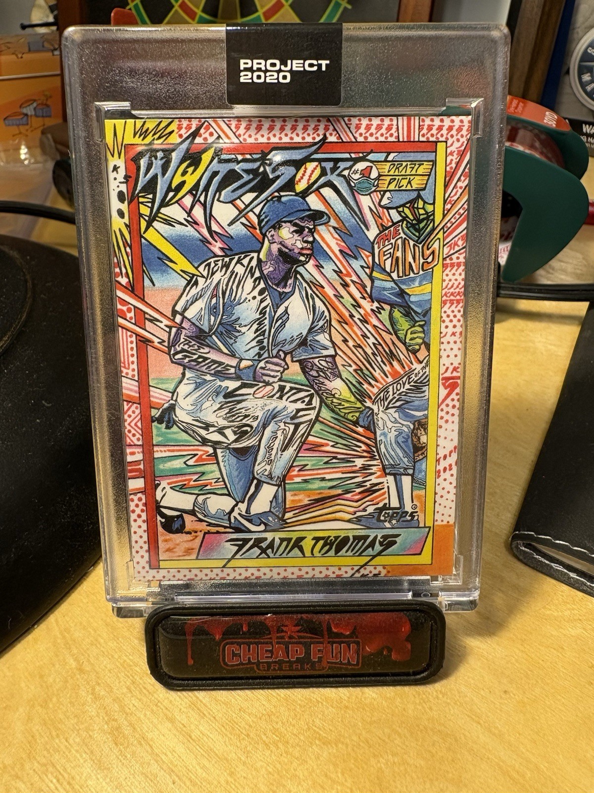 2020 Topps Project 2020 - 1990 Topps Frank Thomas #193 JK5 /3781