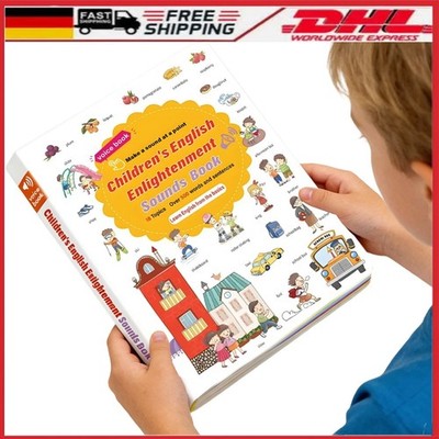 Interactive English Sound Book For Kids! Tap & Listen To 500+ Words In 18 Topics