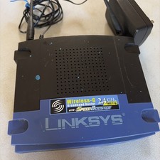 Linksys ERPRO-8 54 Mbps 6-Port 10/100 Wireless G Router WRT54GS v7 