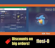 6IV Shiny Gible Pokemon Legends ZA (Legends Z-A)