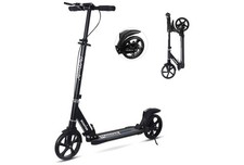 Nattork Scooter for Adults and Teens- Adjustable Height Folding Kick Scooter