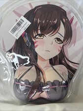 Anime Cartoon Girl 3D Silicone Wrist Wrest Support Mouse Pad New