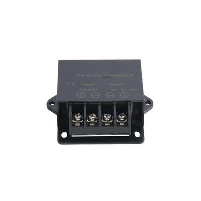 DC 24V to 12V 5A 60W Voltage Converter Power Regulator Step Down Voltage Reducer