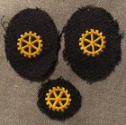 WWII WW2 KRIEGSMARINE WEHRMACHT MILITARY GERMAN NAVY NAVAL OFFICER CUFF PATCHES — photo 1