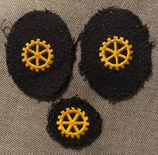 WWII WW2 KRIEGSMARINE WEHRMACHT MILITARY GERMAN NAVY NAVAL OFFICER CUFF PATCHES