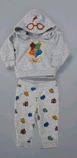 Harry Potter Boys' Hoodie Fleece Sweatshirt and Jogger Pants Set, 6-9 Months