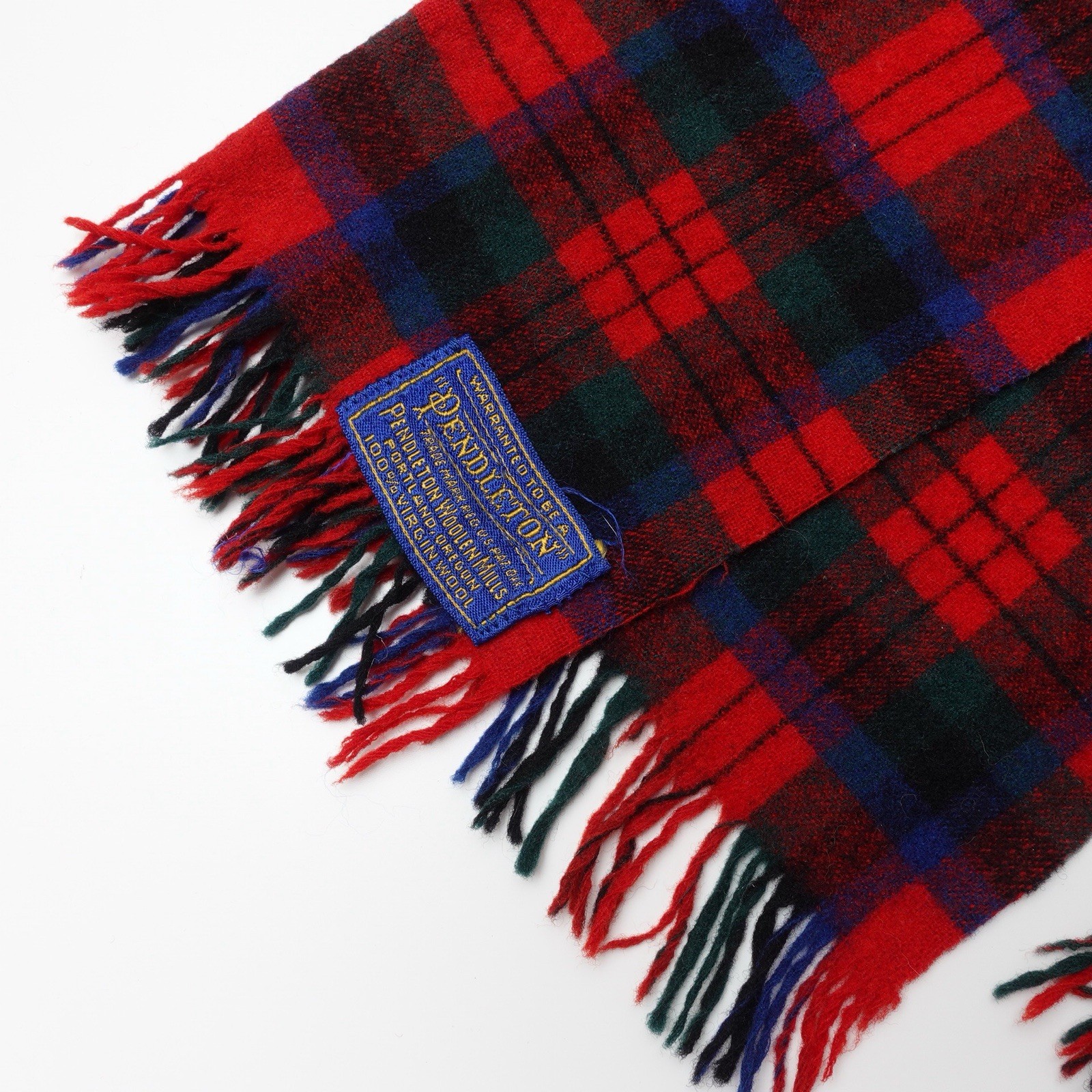 Vintage Pendleton Authentic Red Plaid Tartan Wool… - image 3
