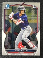 2023 Bowman #BCP-105 Juan Chacon Chrome Prospects Boston Red Sox