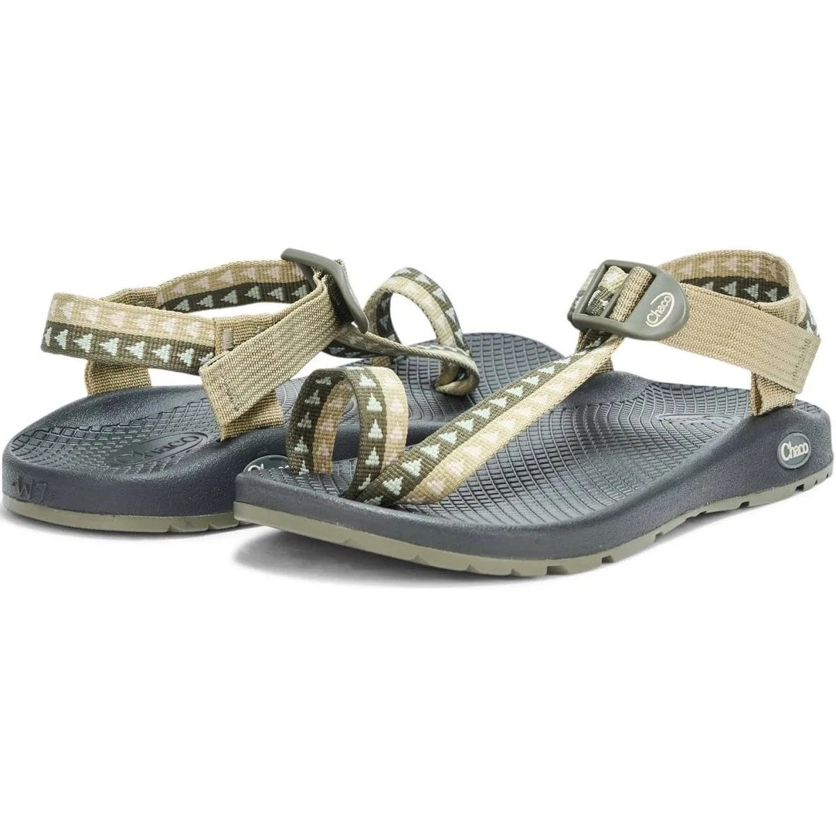 Chaco Bodhi Sandal Mens SZ 14.0 Toe Loop Wedge Forest Green Geometric Chaco Green Sandals for Men for sale | eBay main image 3