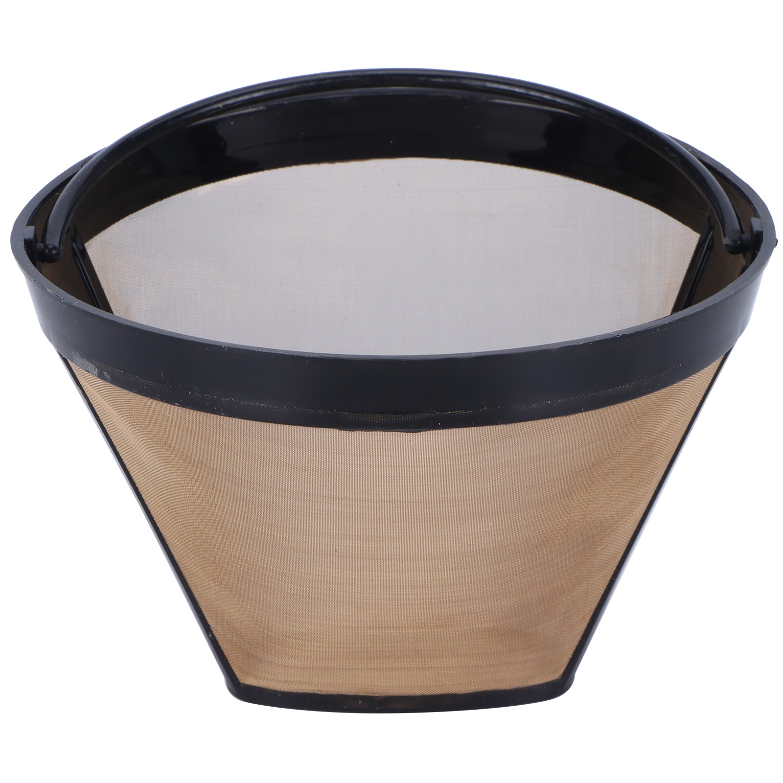 New Stainless Steel Coffee Filter Coffee Machine Reusable Cone Coffee Filter.