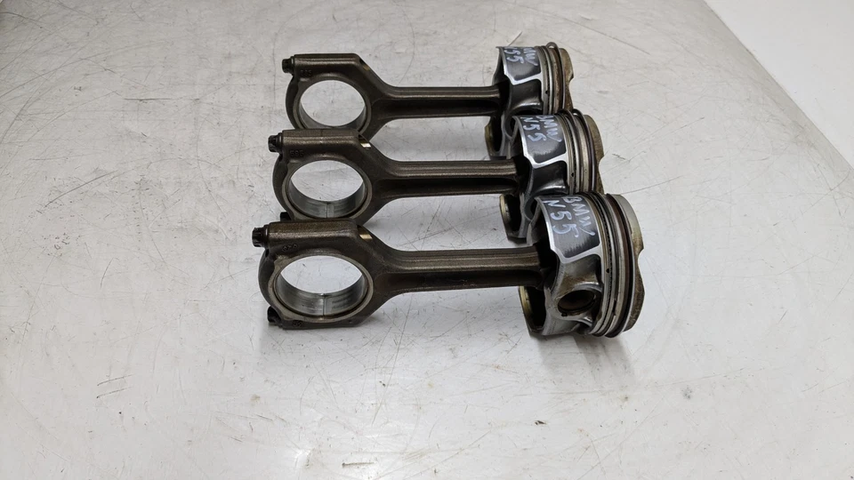 BMW 4 SERIES F32 PISTON & CON ROD SINGLE X1 3.0 / N55B30M0 7645958 2013 - Image 3 of 4