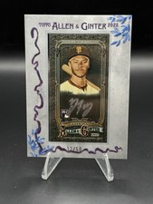 2025 Topps Allen & Ginter X GRANT McCRAY MA-GMC Black Mini Framed Auto /50