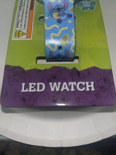 Disney Lilo and Stitch - Reloj LED NUEVO - Imagen 2 de 4