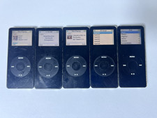 Lot of Five 5 of Apple iPod Nano 1st Generation 2GB Black Model A1137 WORKING 