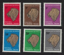 Senegal Lion s Head Postage Due 6v 1966 MNH SG#D339-D344 MI#Porto 37-42